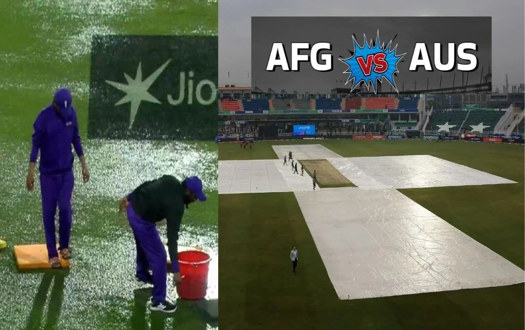 Rain Abandons Afghanistan vs. Australia Champions Trophy Match