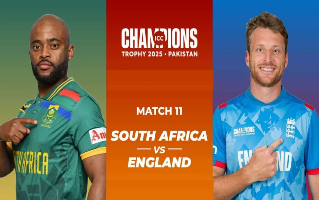 England vs. South Africa: Crucial Champions Trophy Clash in Karachi