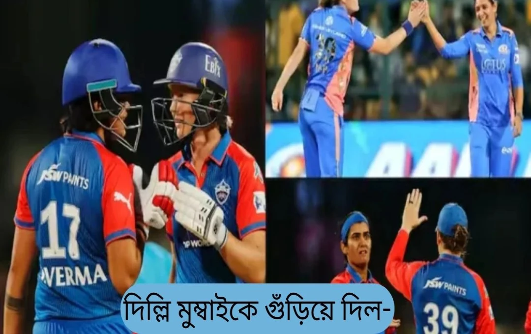 ডিল্লি ক্যাপিটালসের অসাধারণ জয়, মেগ ল্যানিংয়ের ইতিহাস রচনা