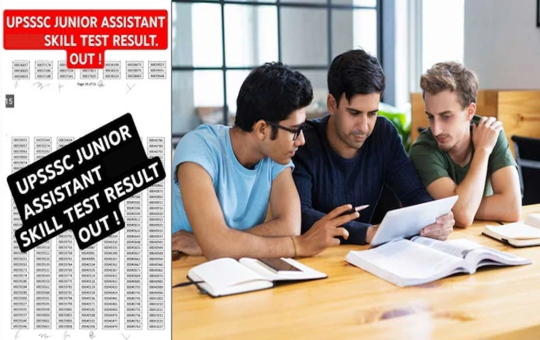 UPSSSC Junior Assistant 2022 Skill Test Results Declared