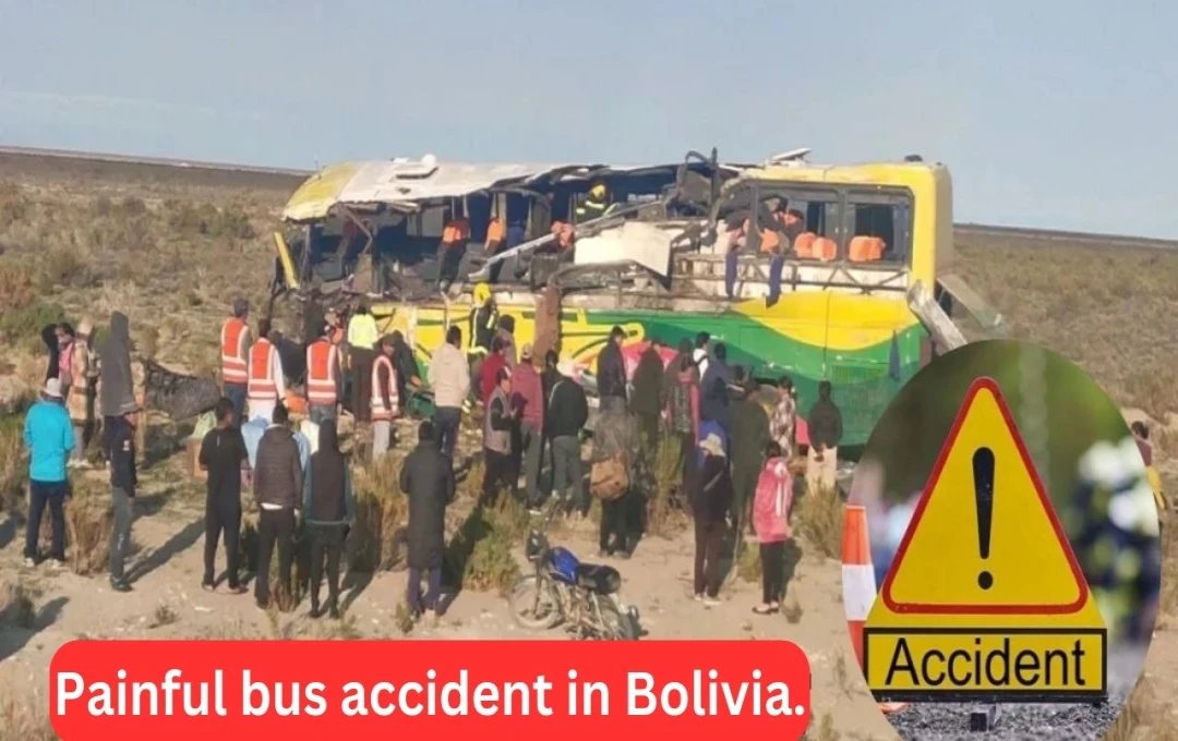 Bolivia Bus Crash Kills 37, Injures 39 Amidst Heavy Rains