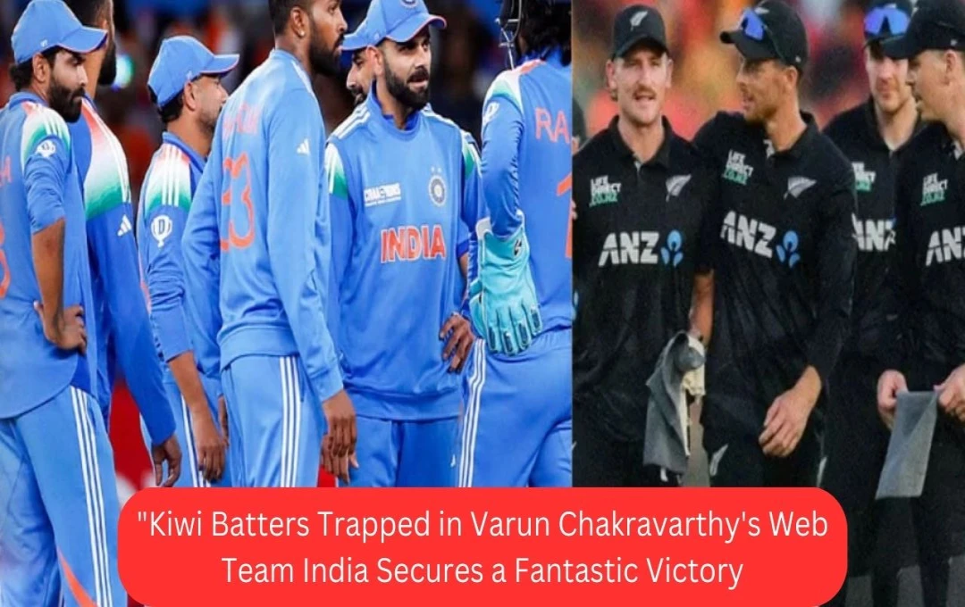 India Triumphs Over New Zealand in Champions Trophy, Sets Up Semi-Final Clash with Australia