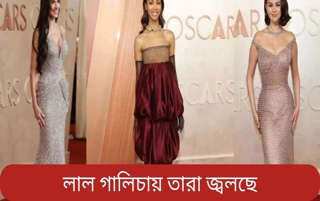 অস্কার ২০২৫: সেলিব্রিটিদের রেড কারপেট ফ্যাশন