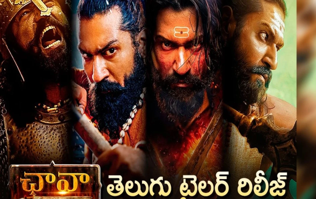 'Chhaava' Telugu Trailer Released; Film Set for March 7th Release