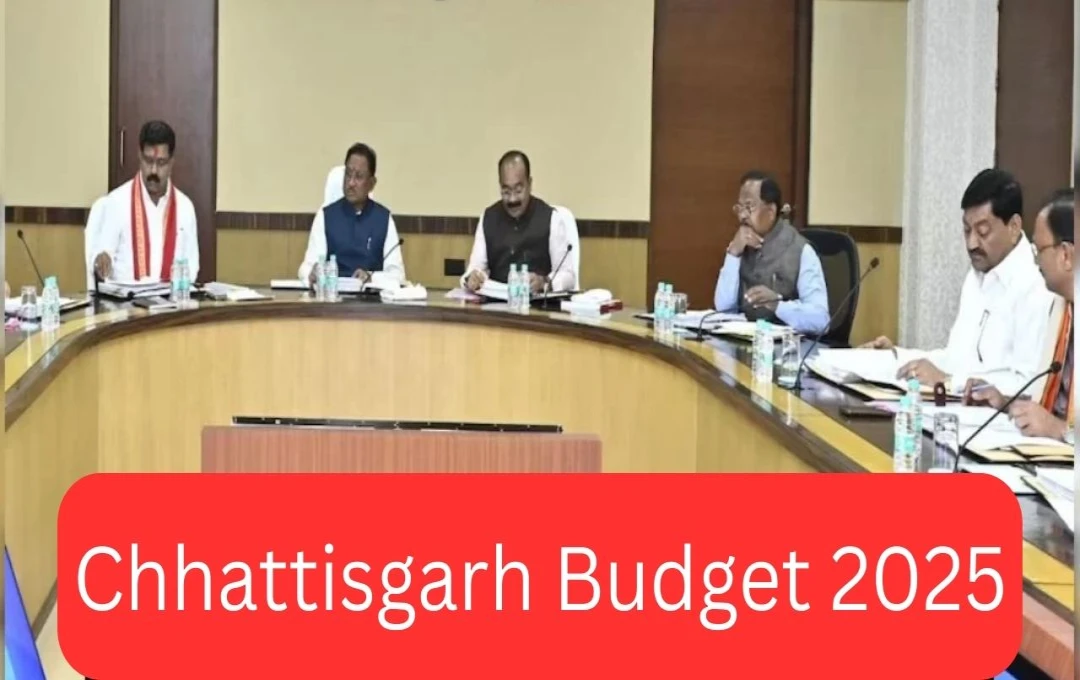 Chhattisgarh Presents Handwritten Budget 2025, Unveiling Historic Initiatives