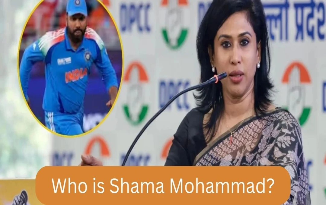 Congress Spokesperson Faces Backlash for Criticizing Rohit Sharma's Fitness