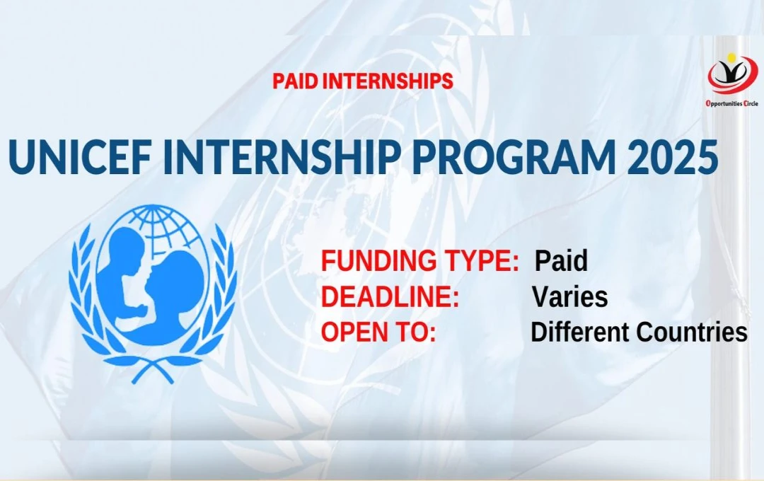 UNICEF 2025 Internship Program: Application Guide & Requirements