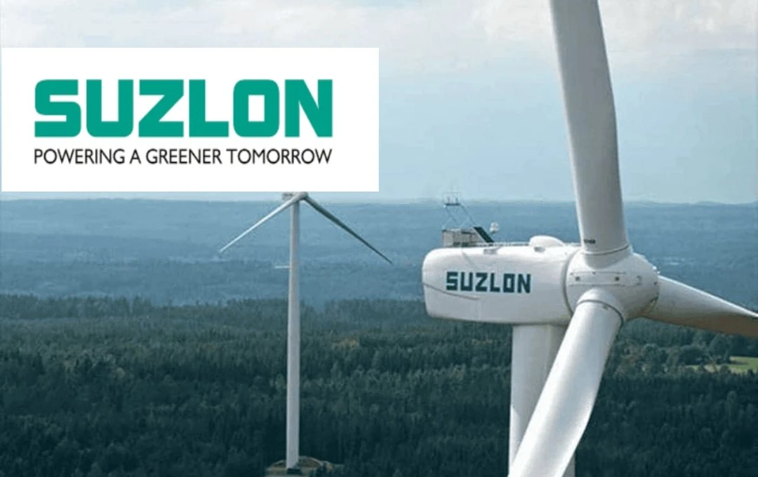 Suzlon Energy Secures Record 204.75 MW Wind Energy Order, Boosting Share Price