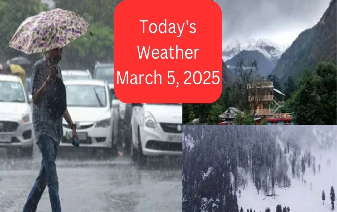 Northern India Experiences Fluctuating Temperatures Following Mountain Snowfall