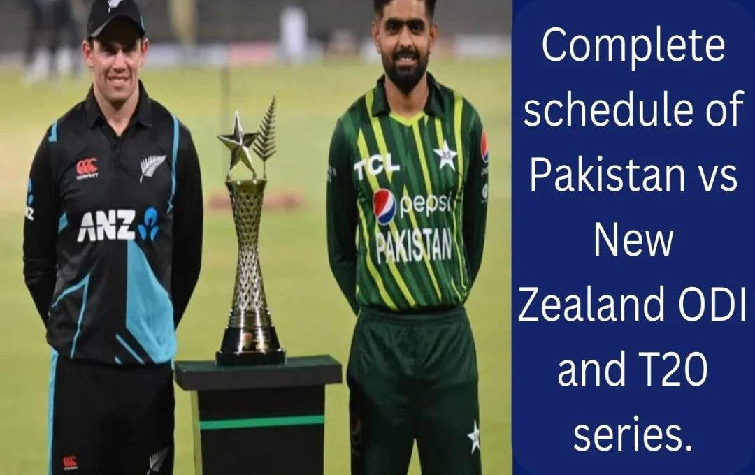 Pakistan's Early Champions Trophy Exit Leads to New Zealand Series with Debutants