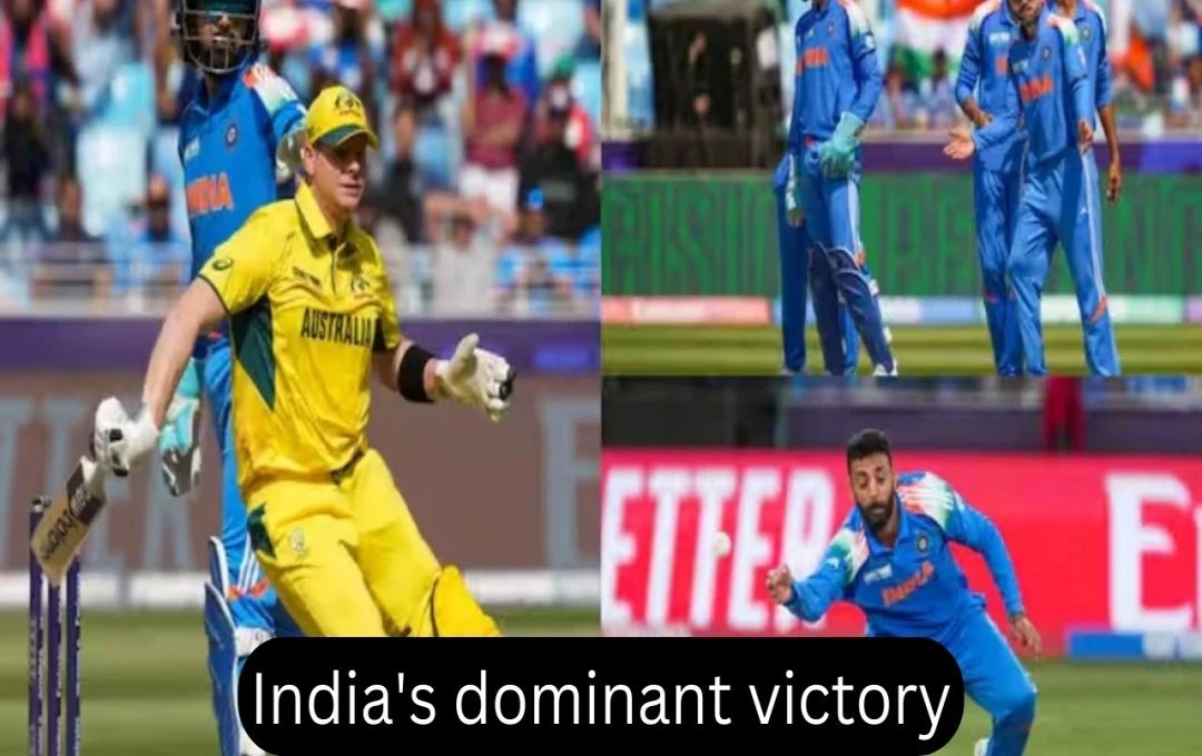 India Triumphs Over Australia in Champions Trophy 2025 Semi-Final