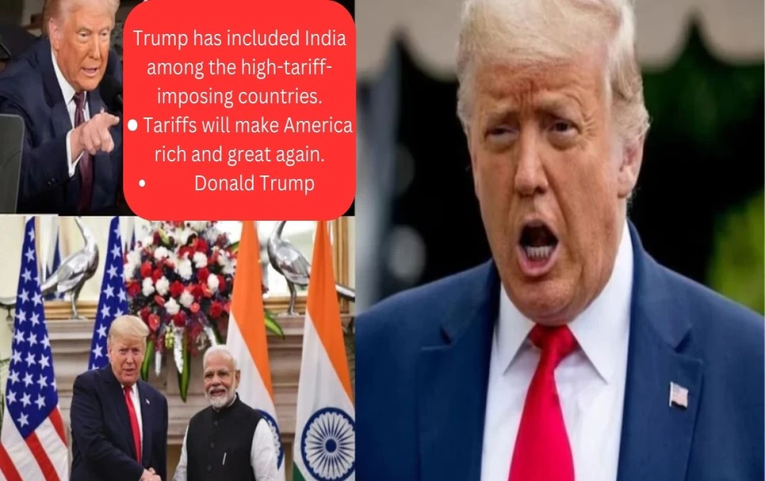 Trump Announces Retaliatory Tariffs on India and Other Countries