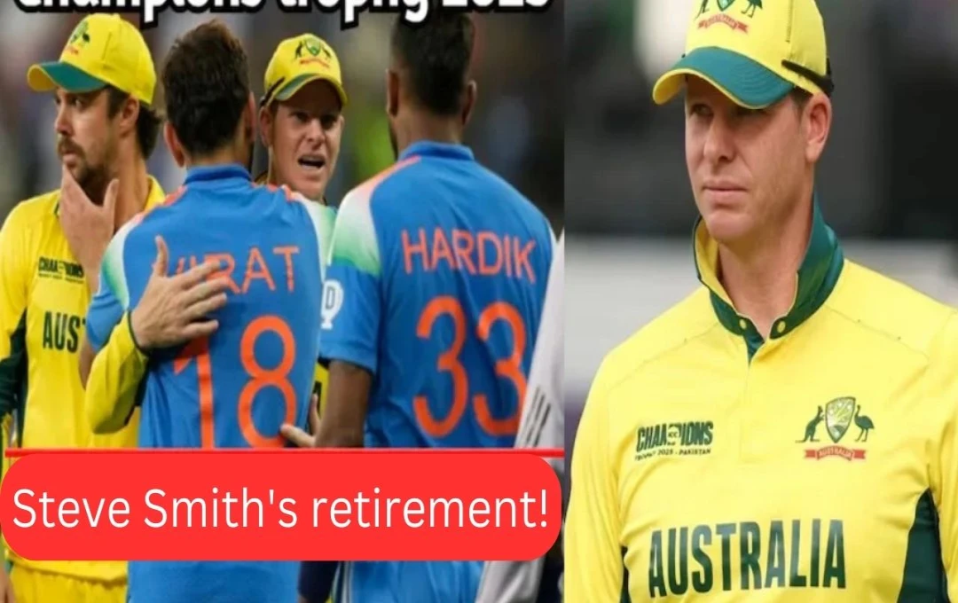 Steve Smith Announces Retirement from ODI Cricket