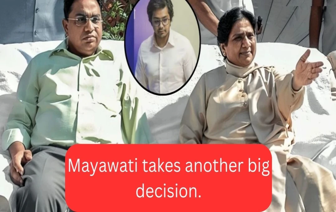 Mayawati Removes Brother from BSP National Coordinator Post