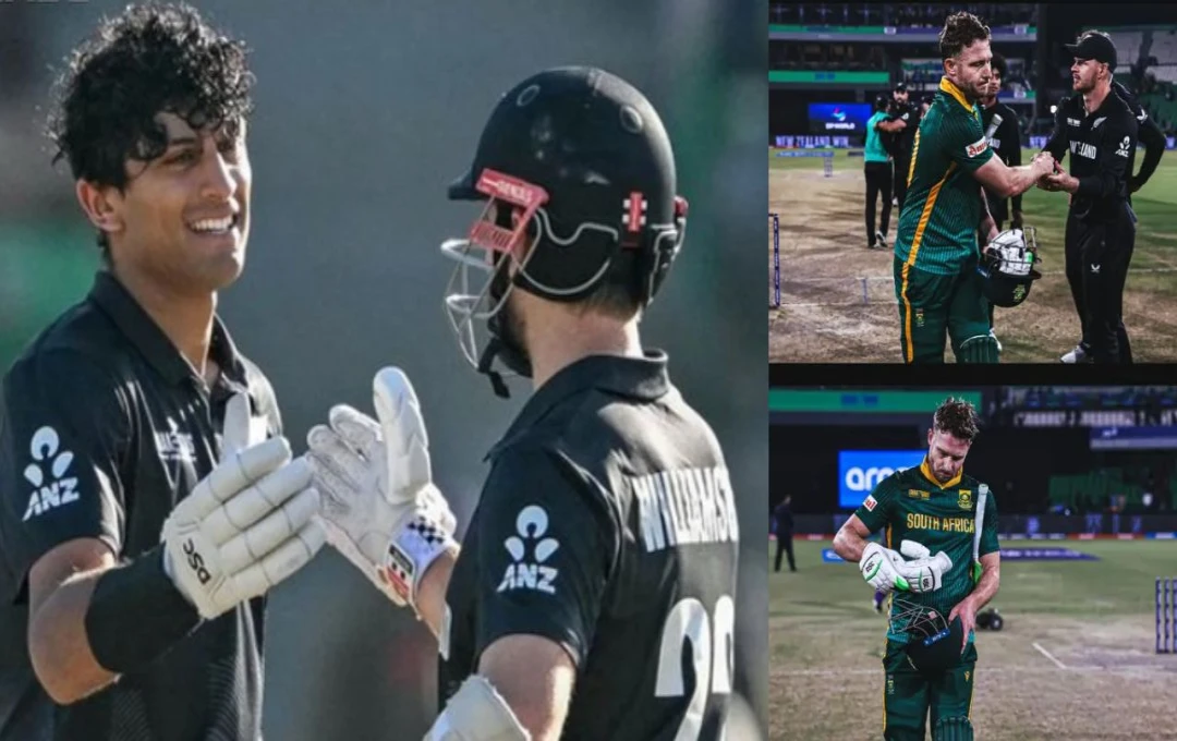 New Zealand Storms into Champions Trophy 2025 Final with 50-Run Victory over South Africa