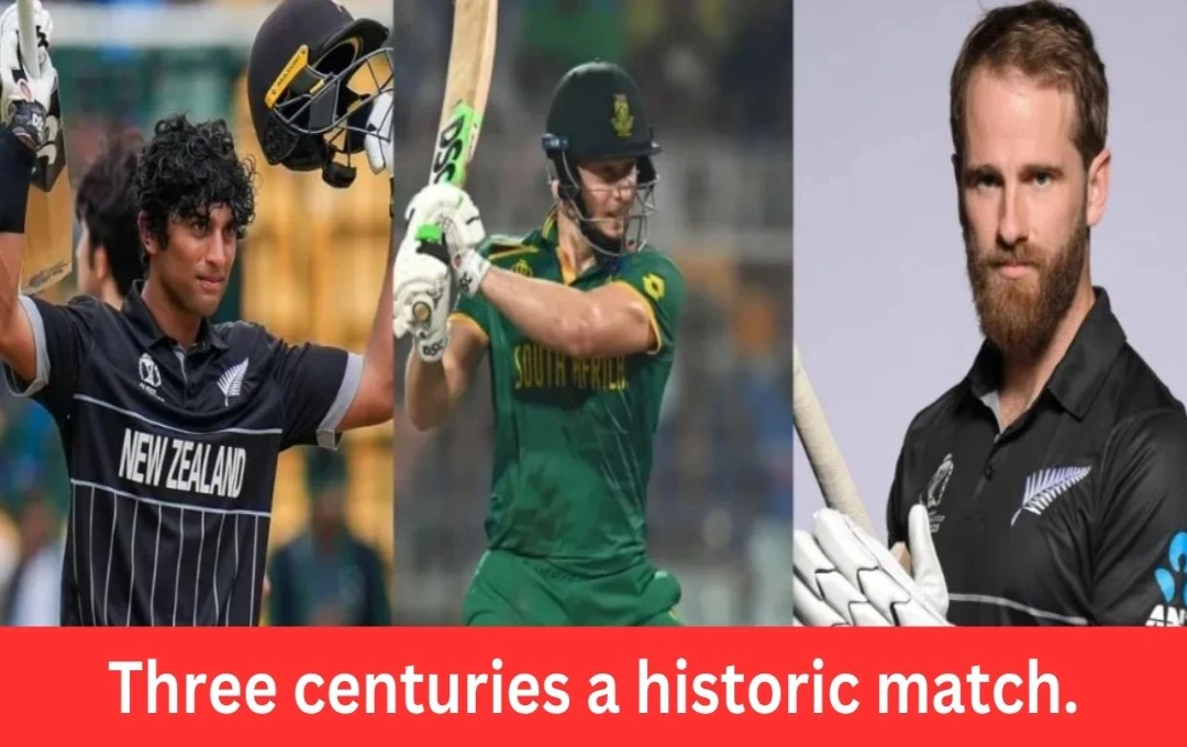 Three Centuries in One Match! New Zealand Triumphs Over South Africa in Champions Trophy 2025 Semi-Final