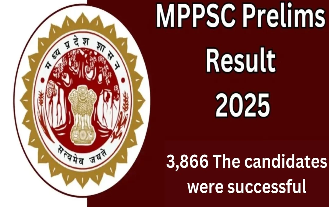 MPPSC Declares State Service Preliminary Exam 2025 Results; 3,866 Candidates Qualify