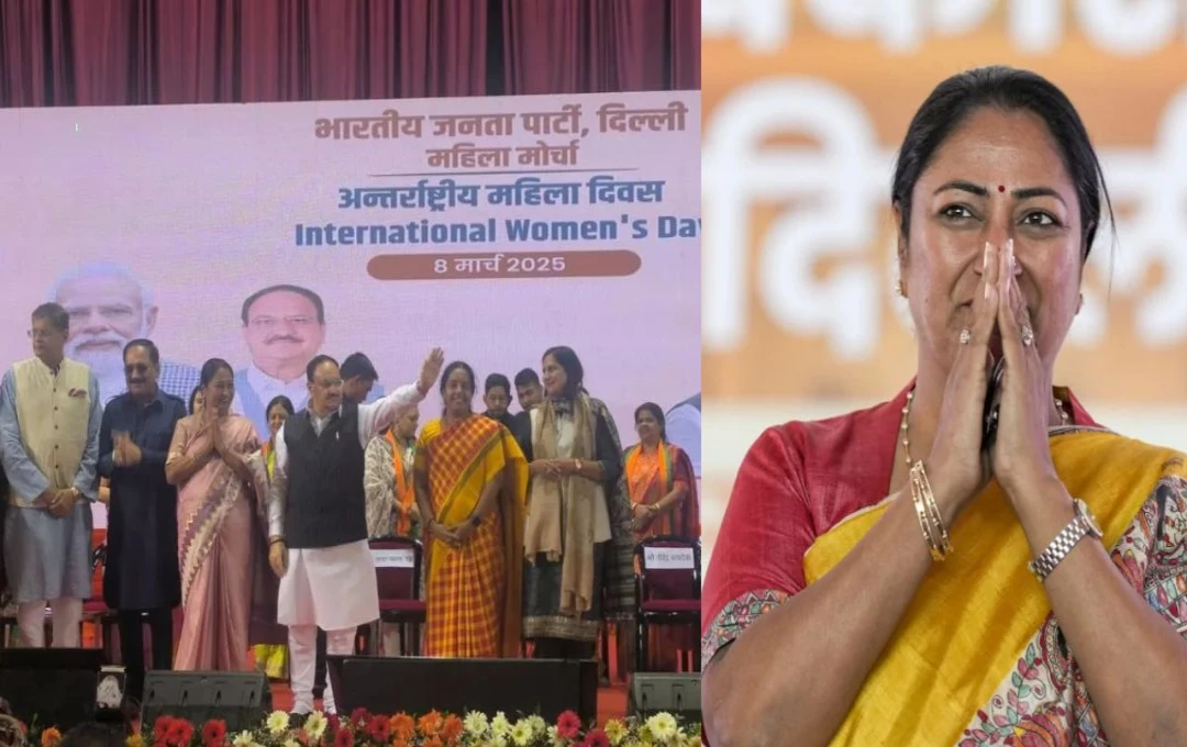 Delhi BJP Launches Mahila Samridhi Yojana, Providing ₹2500 Monthly to Women