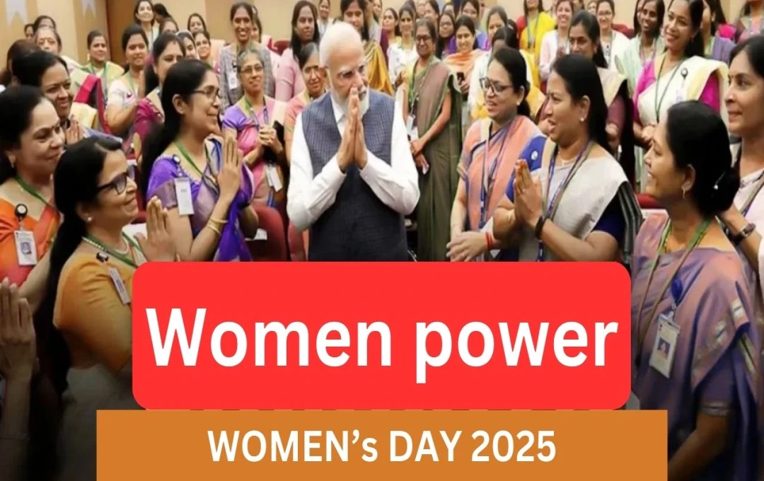 PM Modi Empowers Six Women to Manage Social Media on International Women's Day