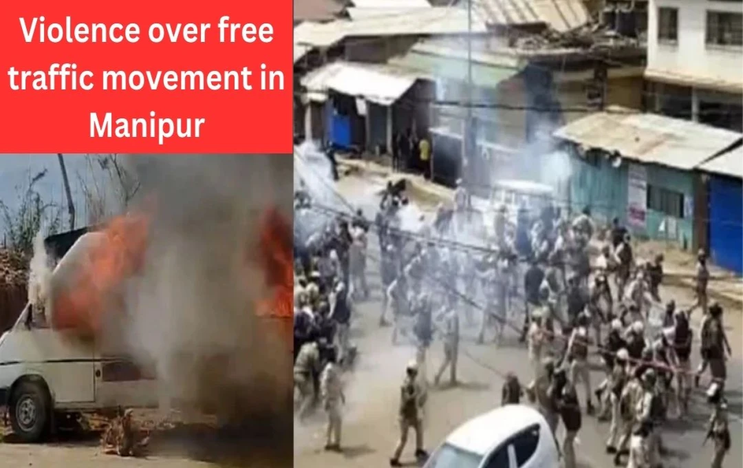 One Killed, Over 40 Injured in Manipur Clashes During FTM Protests