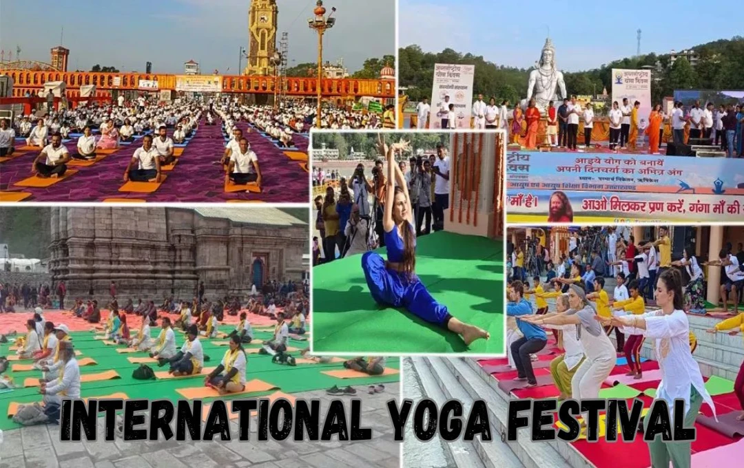 International Yoga Festival 2025 Begins in Rishikesh