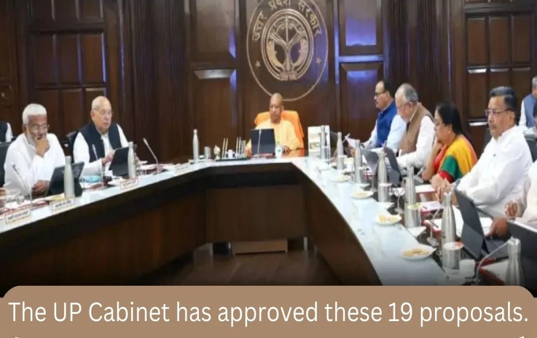 Uttar Pradesh Cabinet Approves Major Development Projects and Policy Changes