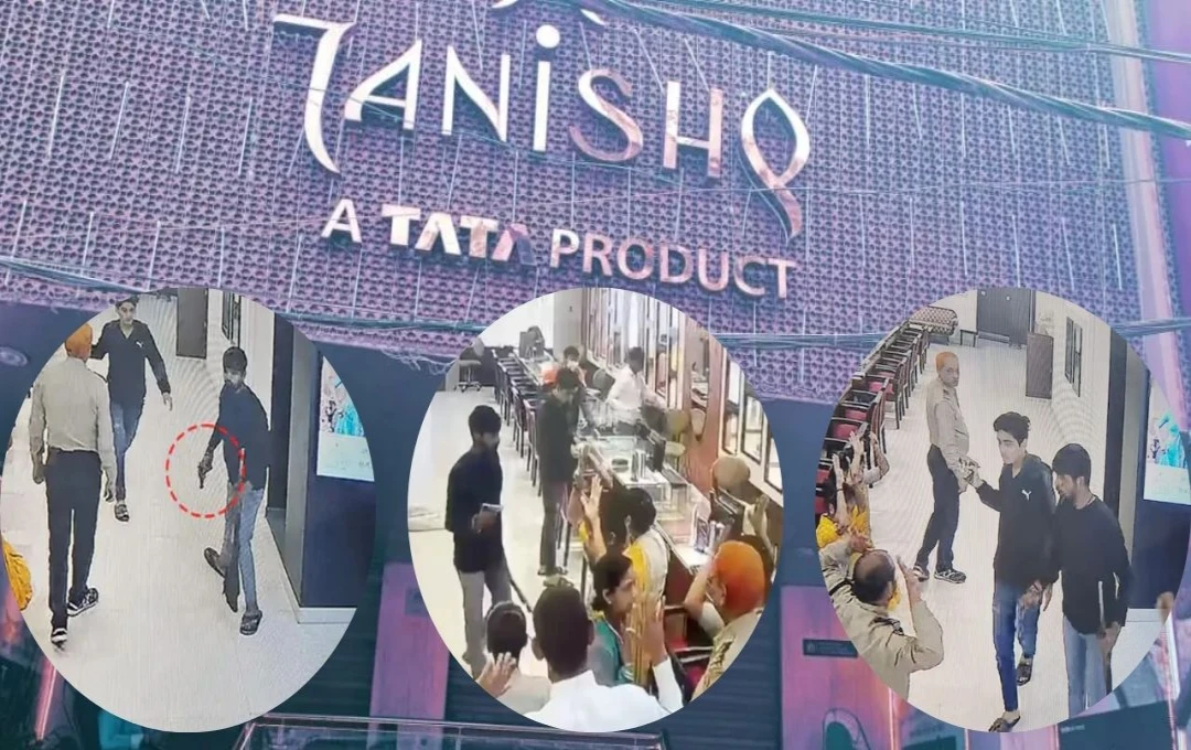 ₹25 Crore Jewelry Heist at Bihar Tanishq Showroom