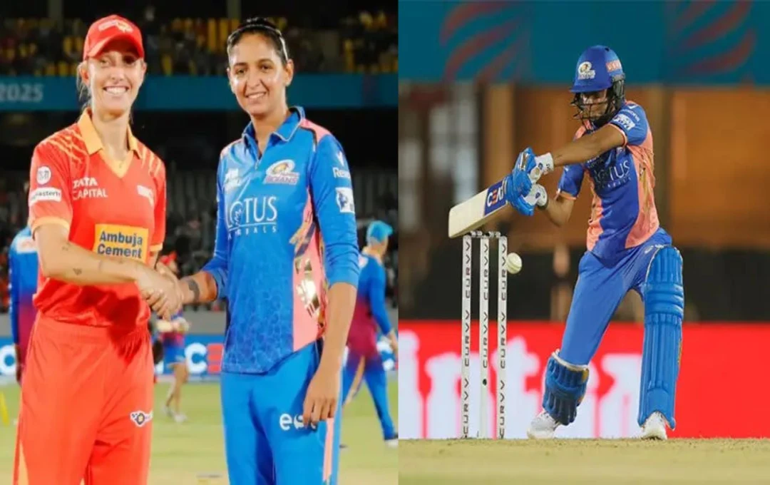 Mumbai Indians Edge Out Gujarat Giants by 9 Runs in Thrilling WPL Encounter