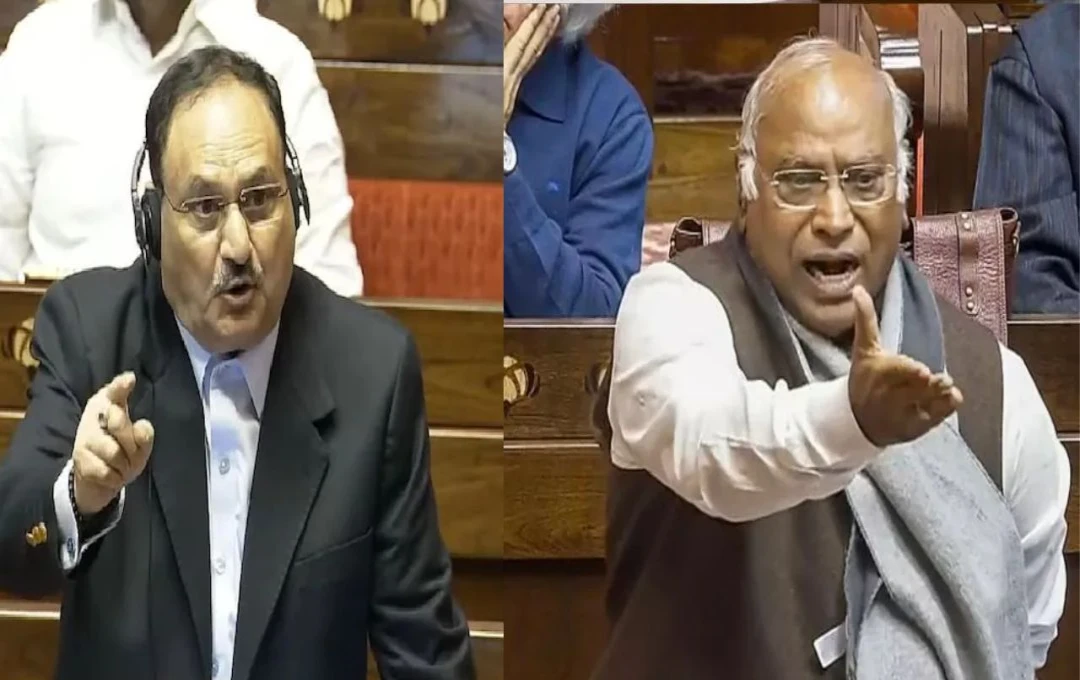 Rajya Sabha Uproar: Kharge's NEP Criticism Sparks Heated Debate