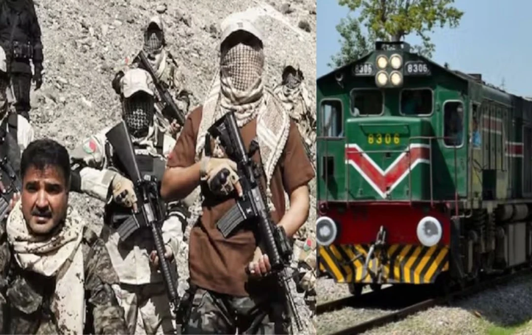 BLA Militants Hijack Train in Baluchistan, Taking 100 Hostages