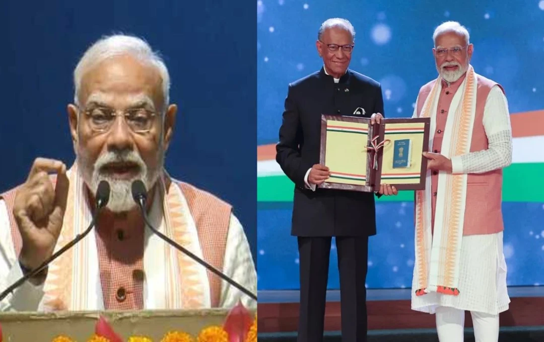 Mauritius Conferred Highest Civilian Honor on PM Modi; India Unveils 'MAHASAGAR' Initiative