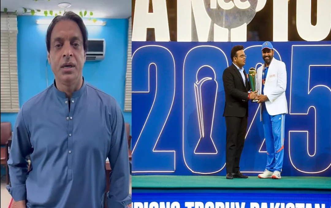 Shoaib Akhtar Criticizes Champions Trophy for Excluding Pakistani Legends