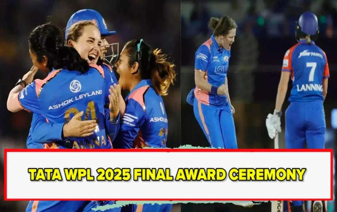 WPL 2025: मुंबई इंडियंस ने रचा इतिहास, नेट सेवियर ब्रंट बनीं 'प्लेयर ऑफ द टूर्नामेंट', देखें अवॉर्ड विनर्स की पूरी लिस्ट
