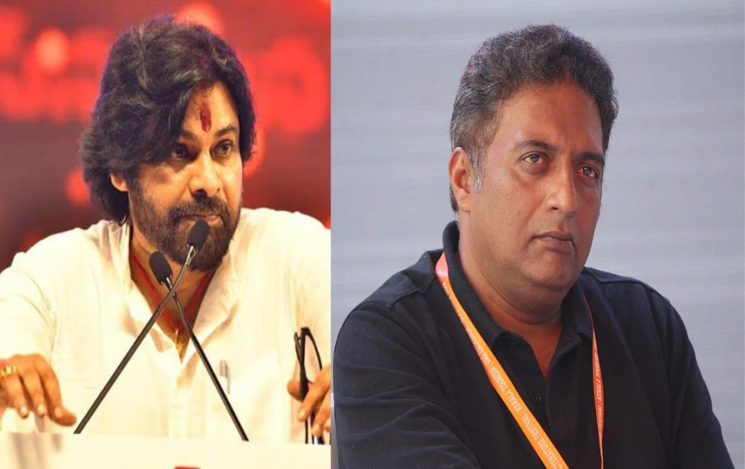 Andhra Deputy CM's Hindi Remarks Spark Controversy; Prakash Raj Responds