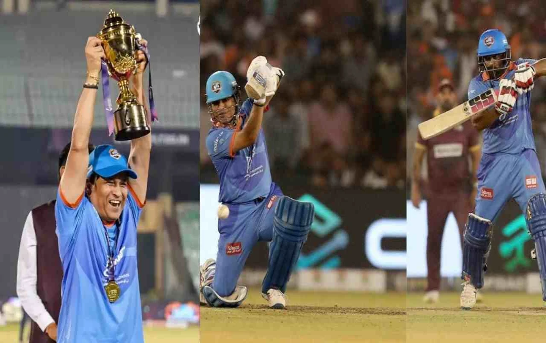 India Masters Clinches IML 2025 Title, Defeating West Indies Masters