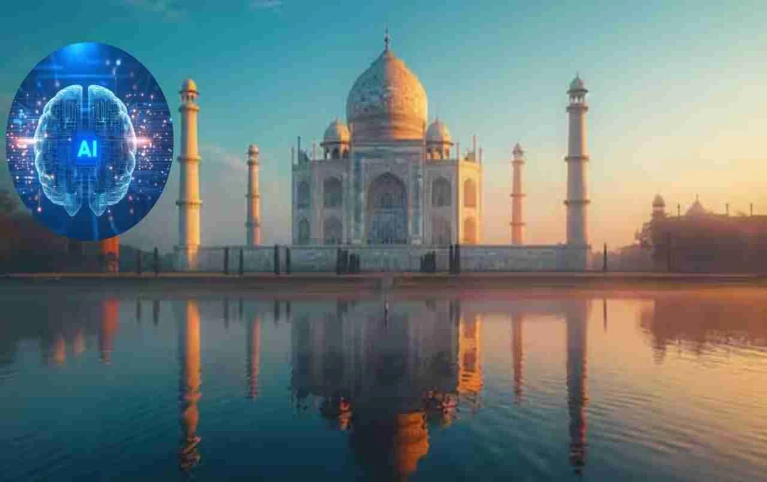 AI-Generated Video Brings Taj Mahal's Construction to Life