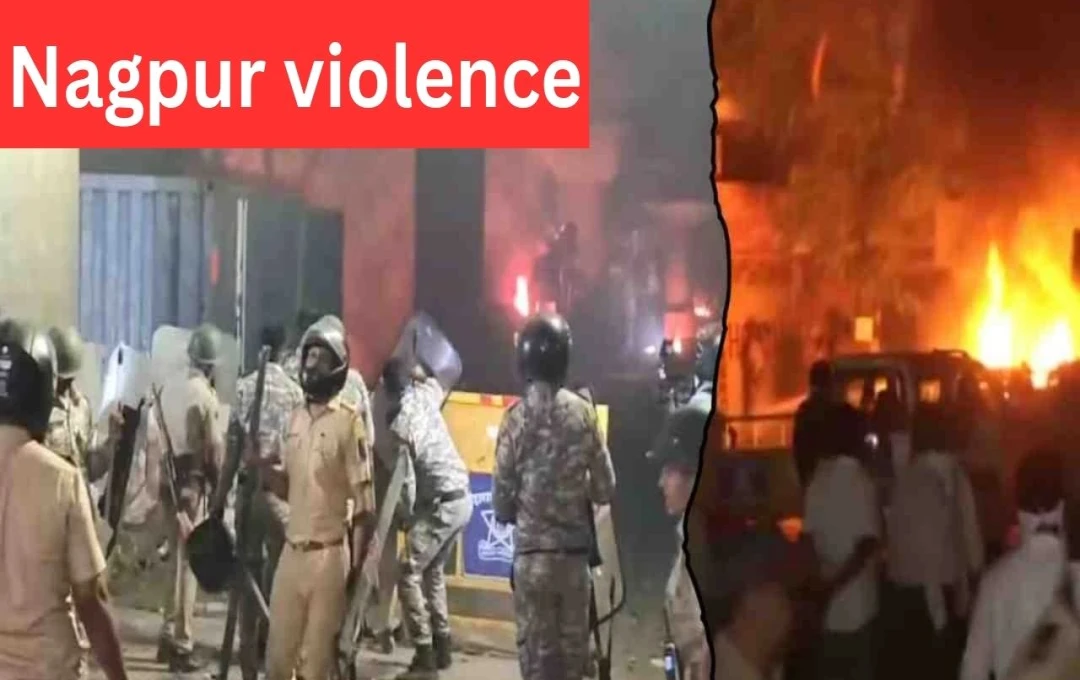 Nagpur's Hanspuri Hit by Late-Night Violence: Arson, Vandalism, and Curfew Imposed