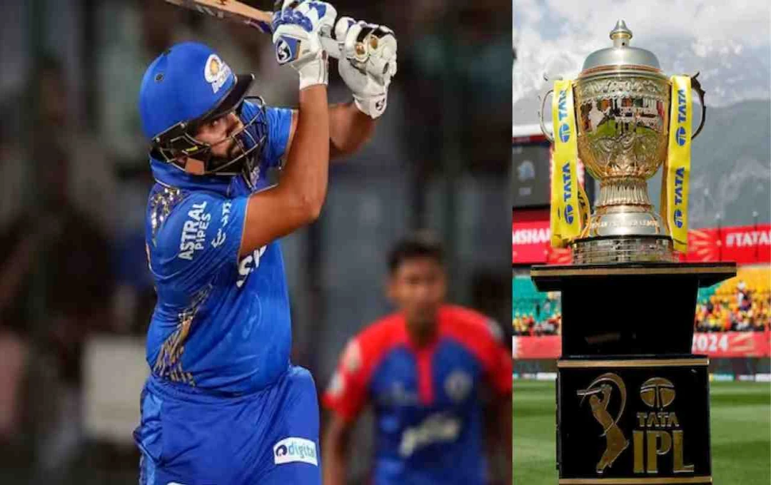 Rohit Sharma Set to Become Second Most Capped IPL Player