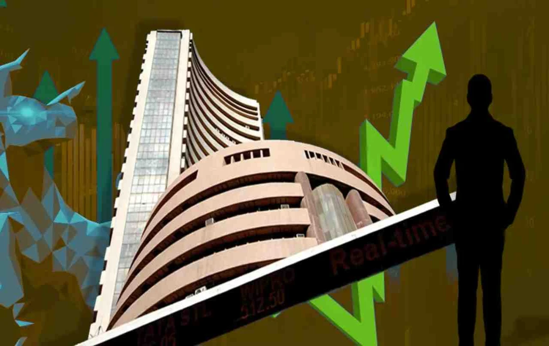 Sensex Surges 800 Points, Nifty Tops 22,700 on Global Market Rally