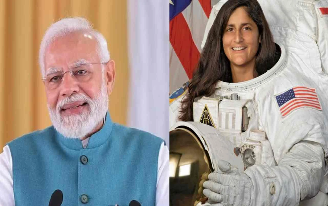 Sunita Williams Returns to Earth; PM Modi Sends Heartfelt Letter