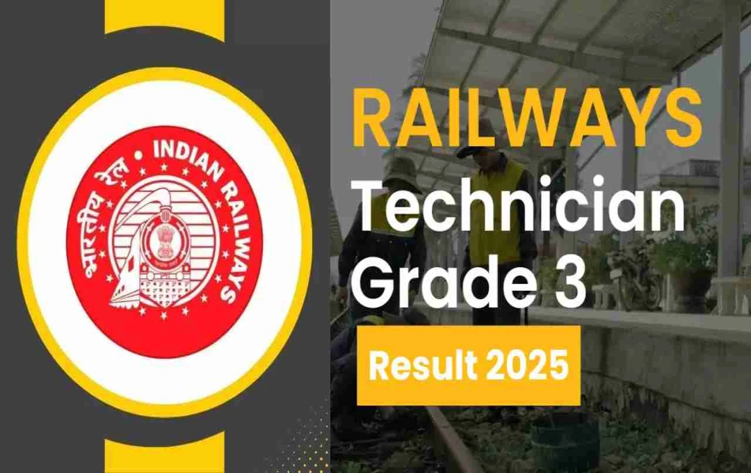 RRB Technician Grade-3 Result 2025 Expected Soon: Check Your Result Here