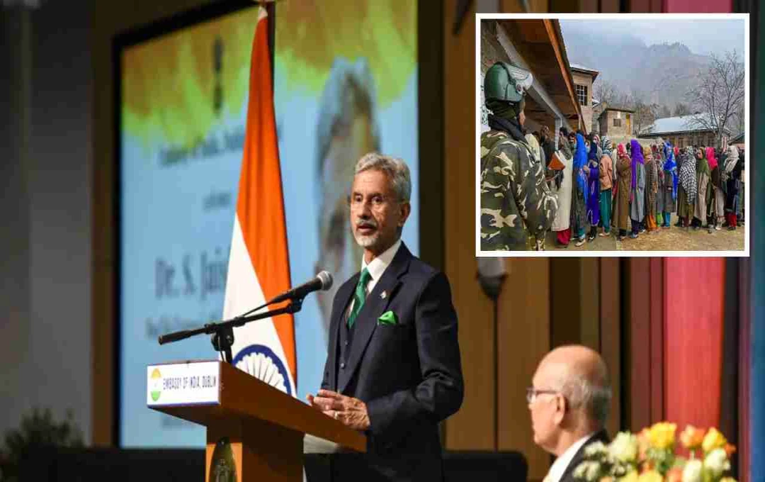 Jaishankar Criticizes UN's Role in Kashmir Issue, Accuses West of Double Standards