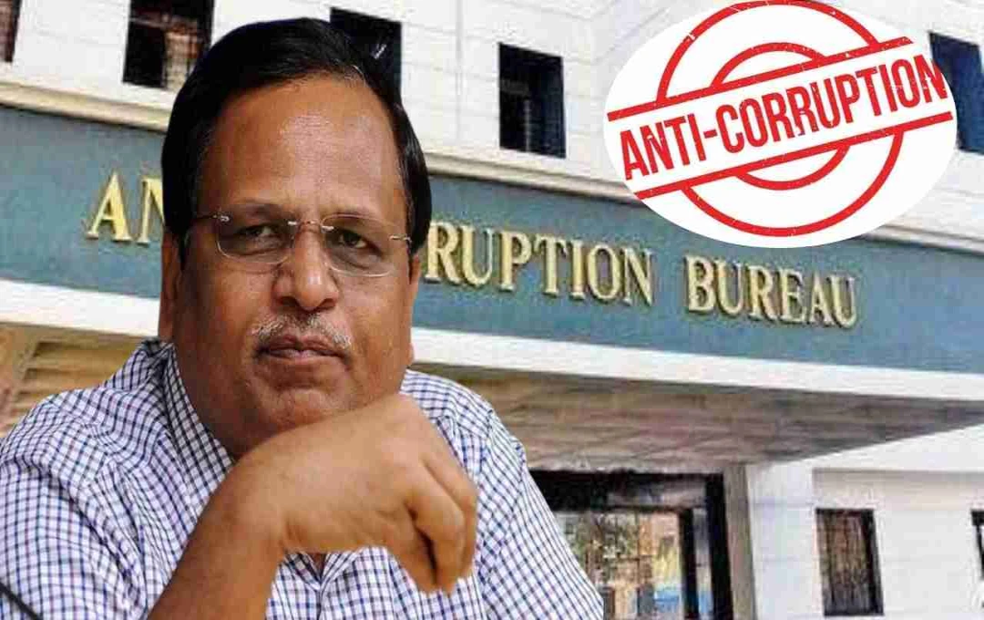 Delhi ACB Files Corruption FIR Against Former Minister Satyendra Jain