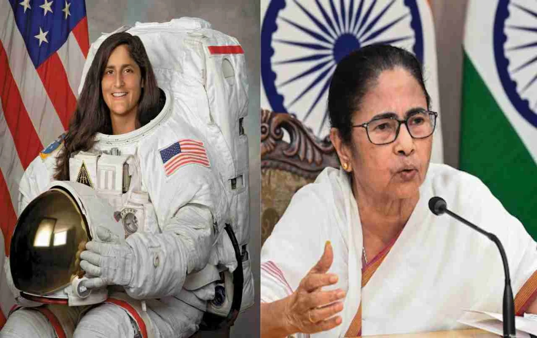 Mamata Banerjee Calls for Bharat Ratna Award for Astronaut Sunita Williams