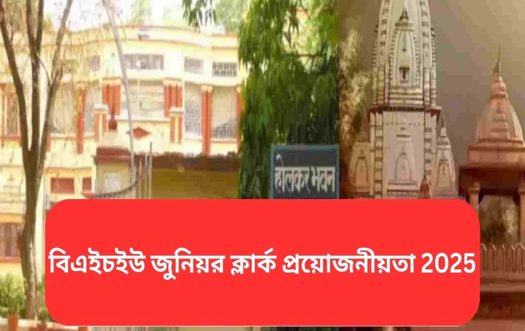 বনারস হিন্দু বিশ্ববিদ্যালয়ে ১৯৯টি জুনিয়র ক্লার্ক পদের নিয়োগ