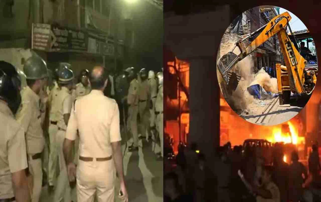 Nagpur Violence: मास्टरमाइंड खान के घर पर चला बुलडोजर, जांच जारी