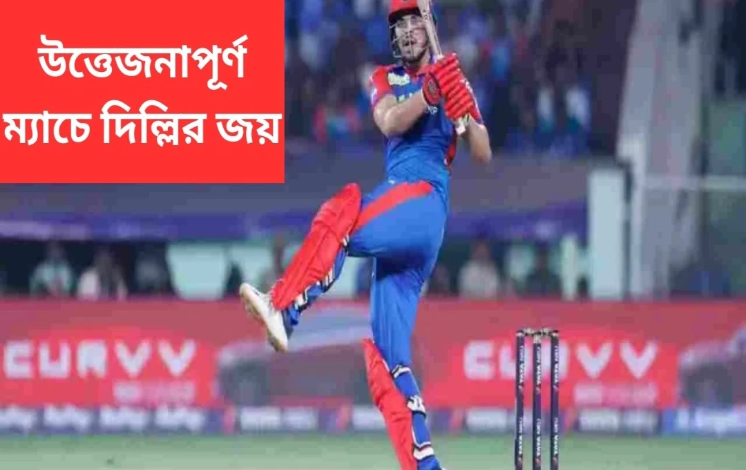 দিল্লির অসাধারণ জয়: আশুতোষ ও বিপরাজের অসাধারণ ব্যাটিং