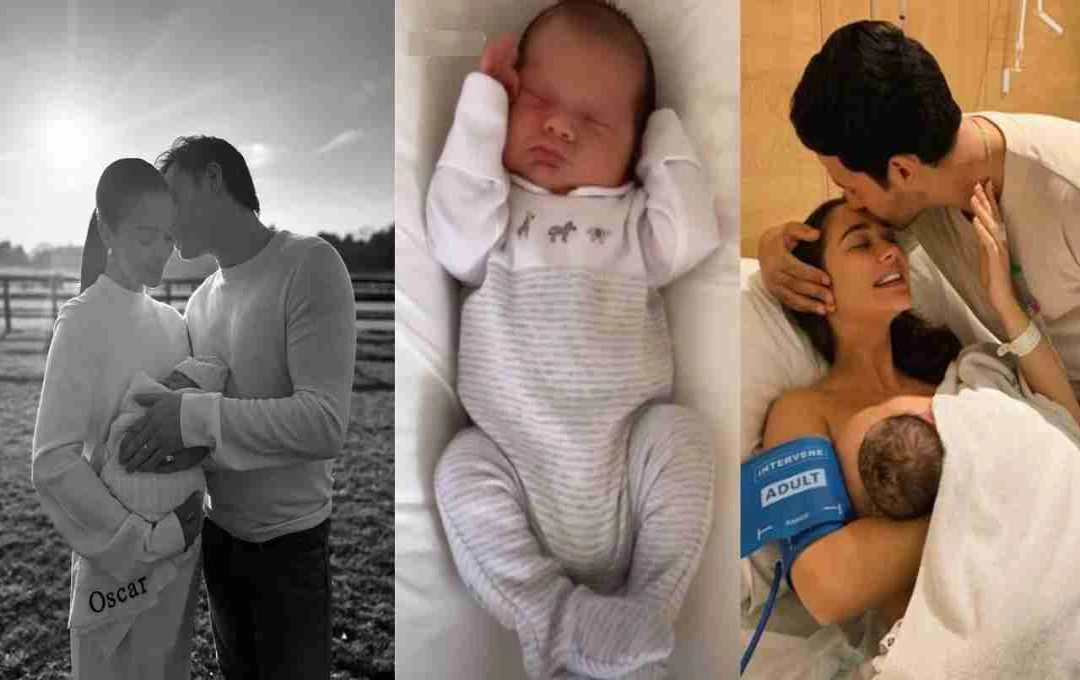 Amy Jackson and Ed Westwick Welcome Second Child, a Baby Boy Named Oscar