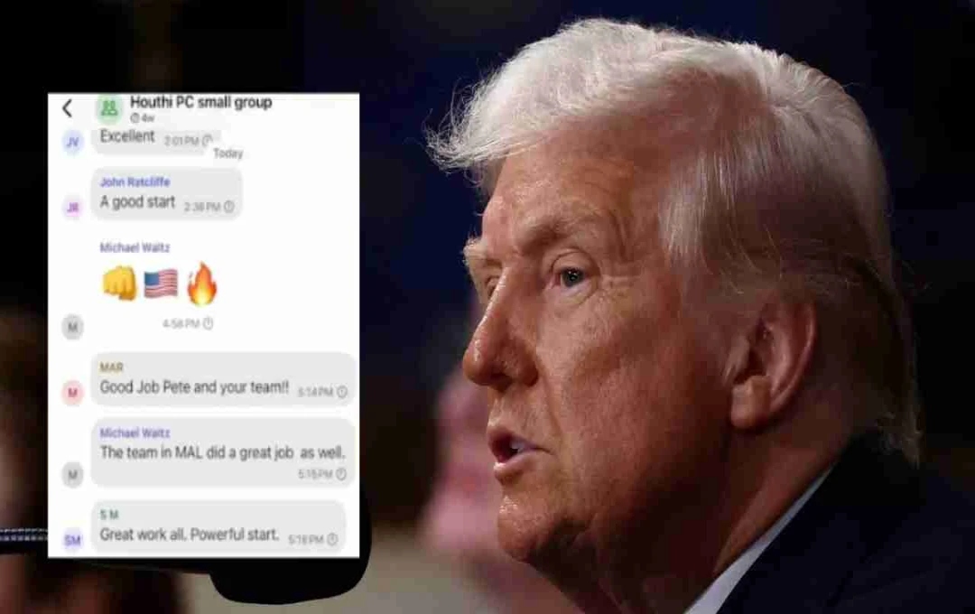 Donald Trump: ट्रंप प्रशासन की बड़ी चूक! सोशल मीडिया ग्रुप चैट में लीक हुआ वार प्लान