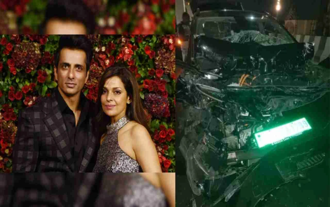 Sonali Sood, Wife of Bollywood Actor Sonu Sood, Involved in Road Accident